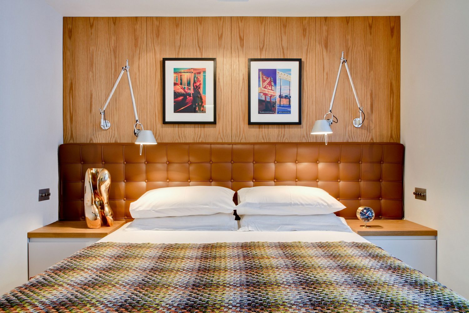 Design For Living by Daniel Hopwood - bedroom. Mayfair interiors