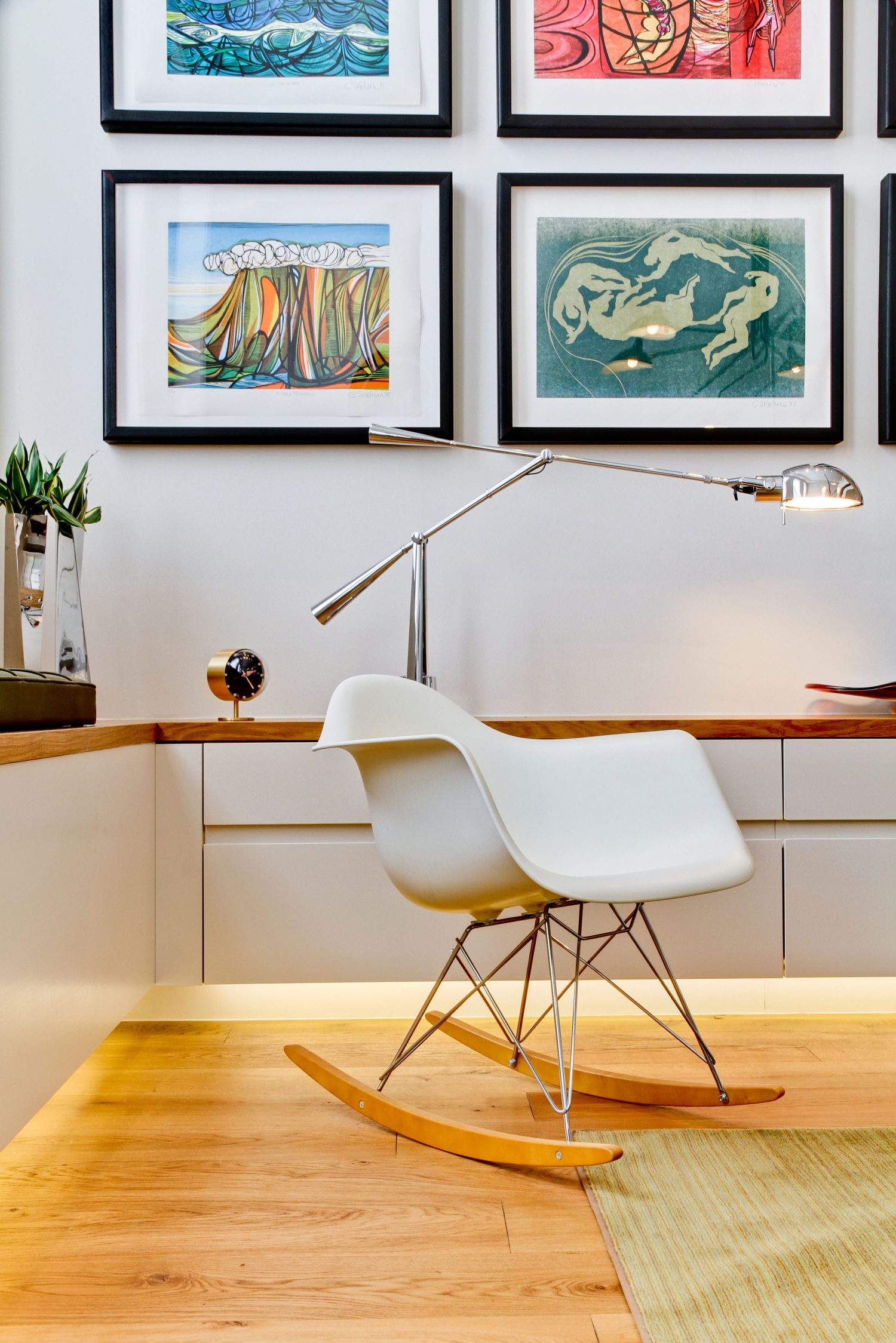 Design For Living by Daniel Hopwood – home office. Mayfair interiors