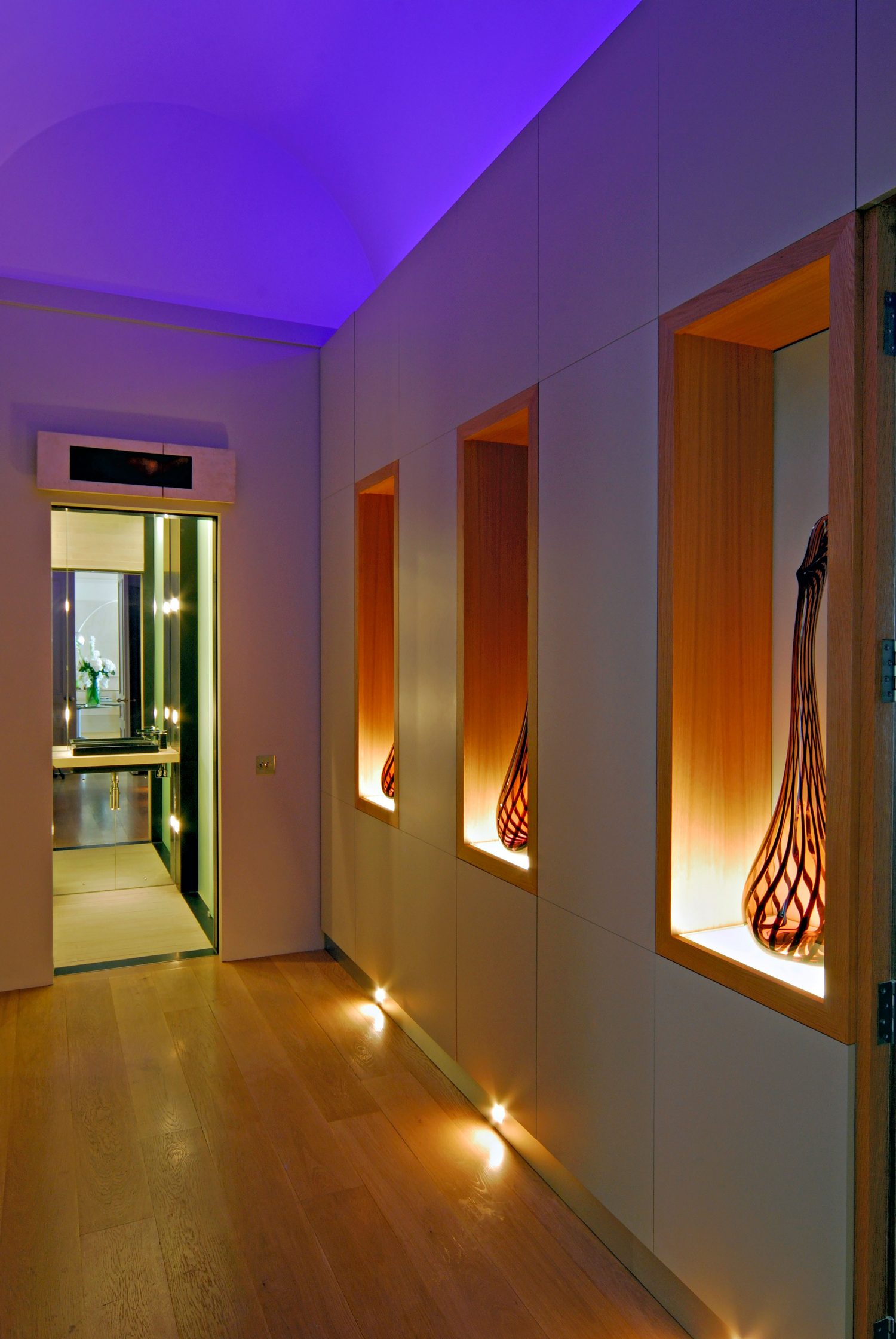 Two Grand Drawing Rooms by Daniel Hopwood – stylish hallway. Kensington interior design