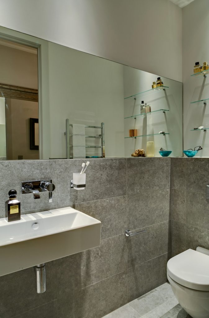 Glamour’s Back! by Daniel Hopwood - bathroom. Interior design consultation, Maida Vale