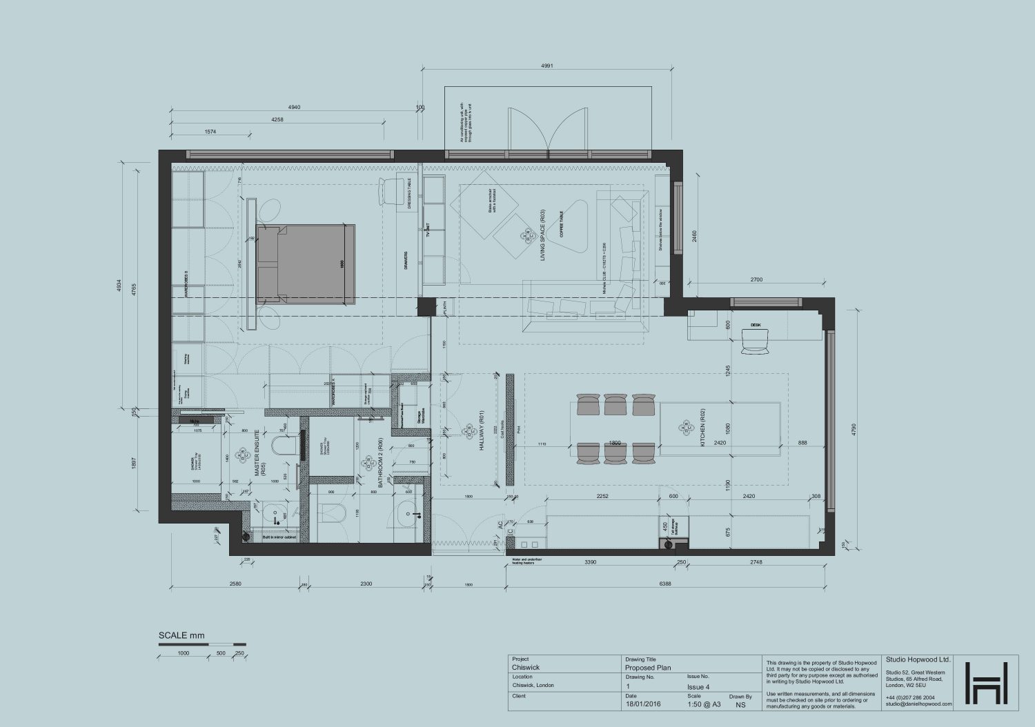 The Rovers Return by Daniel Hopwood – floor plan. Loft conversion designs