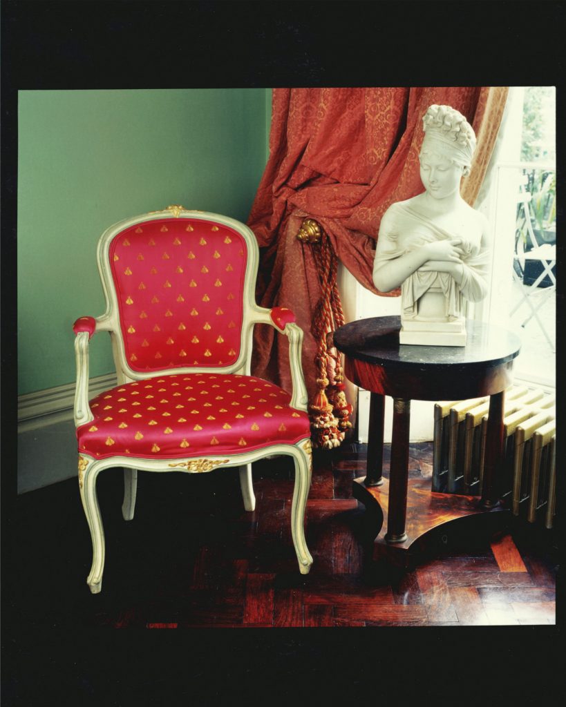 Early interior design projects – Daniel Hopwood – French chair