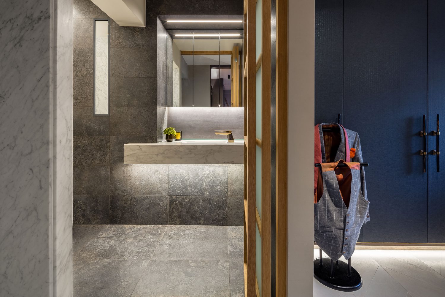 Marylebone bathroom - Daniel Hopwood home design - interior design London